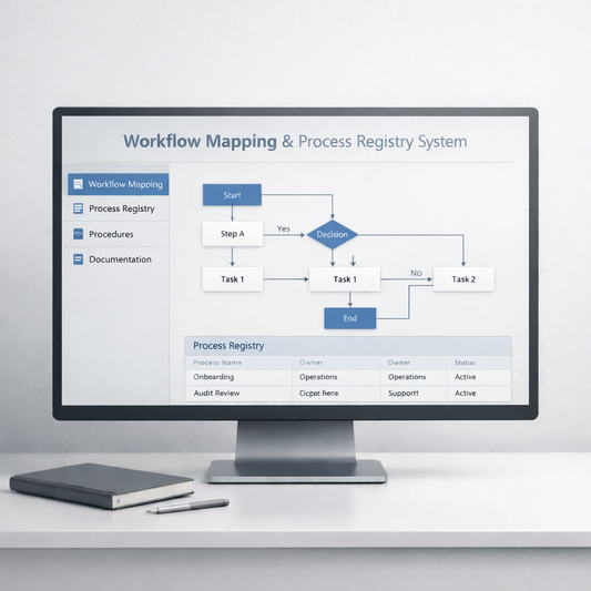 Workflow Mapping & Process Registry System
